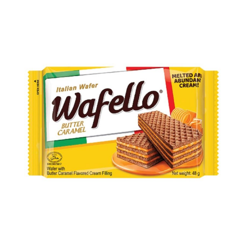 Wafello Italian Wafer Butter Caramel 48g