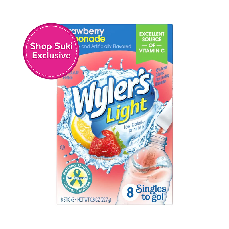 Wyler's Light Strawberry Lemonade Sugar-Free Singles To Go Drink Mix 22.7g (0.8oz)