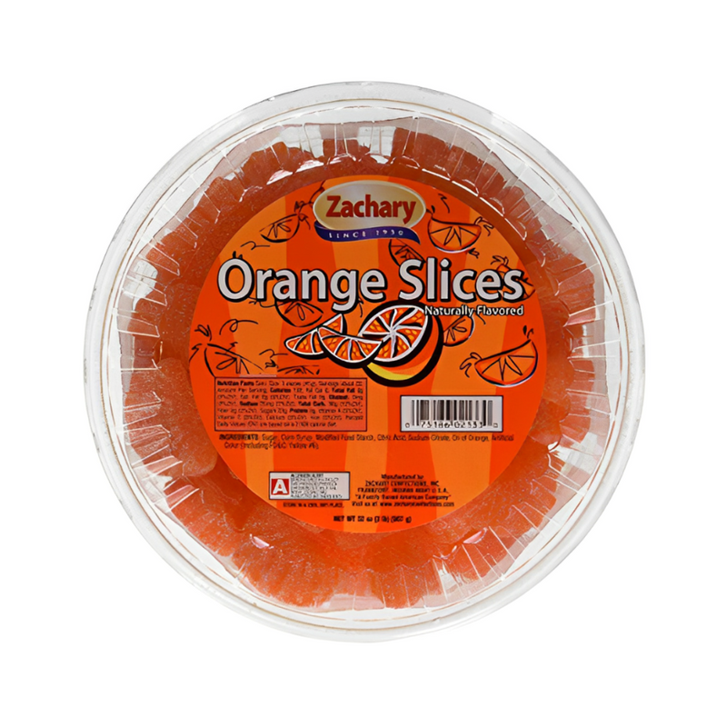 Zachary Jelly Orange Slices 680g (24oz)