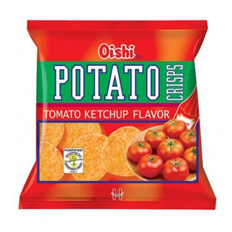 Oishi Potato Crisps Tomato Ketchup 50g