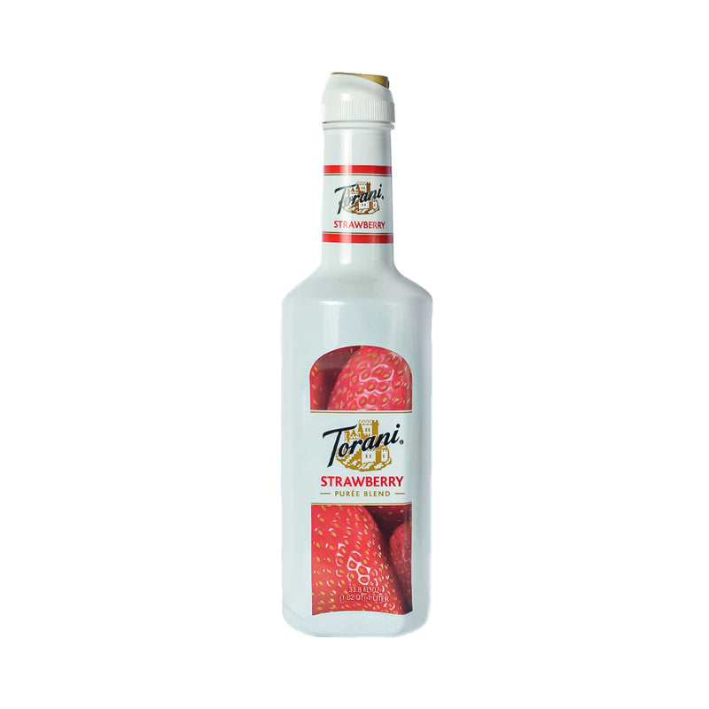 Torani Flavoring Syrup Strawberry Puree Blend 1L (33.8oz)