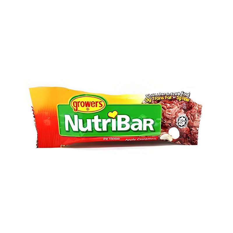 Growers Nutri Bar Apple Cinnamon 30g
