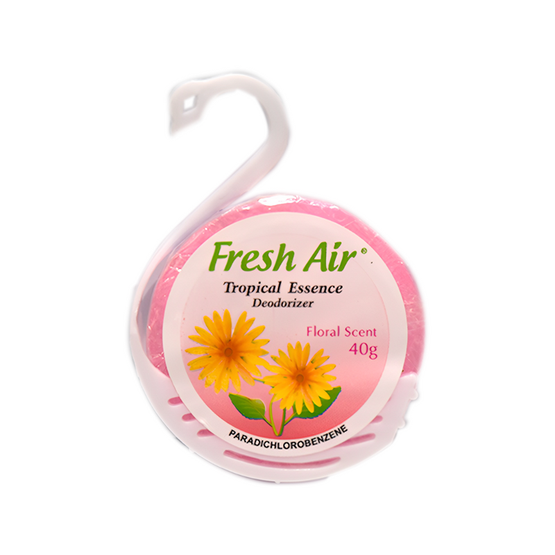 Fresh Air Deodorizer With Plastic Swan Container Floral Scent 40g