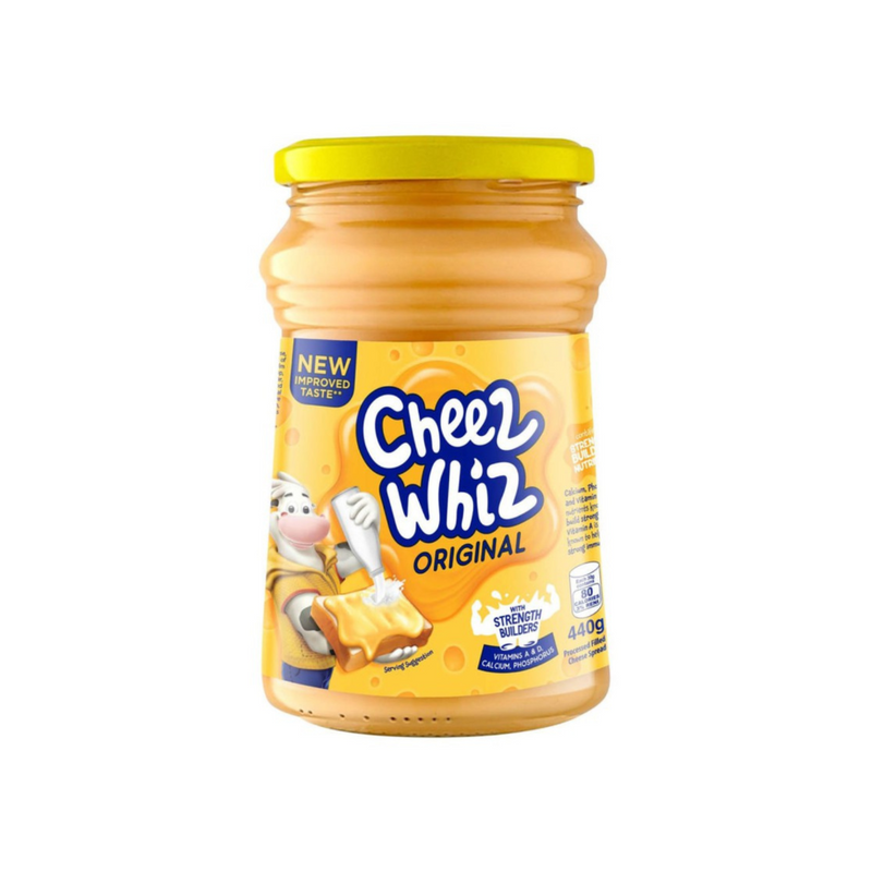 Kraft Cheez Whiz Original Plain 440g