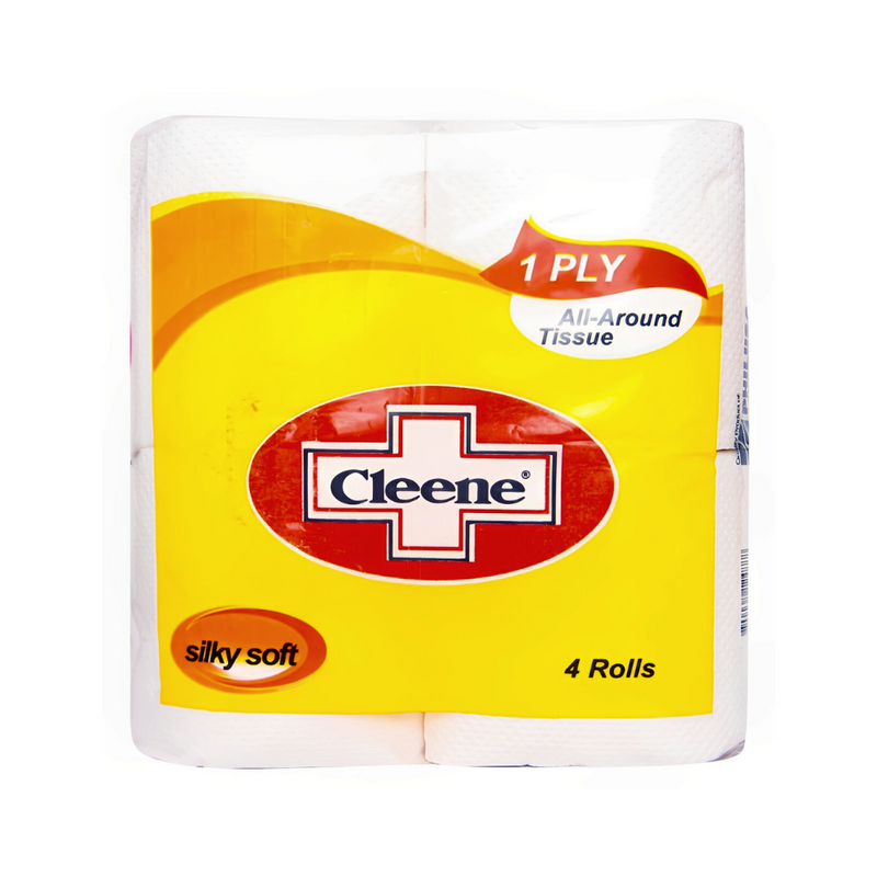 Clenz Tissue Cleene Silky Soft Tissue 1Ply 4's