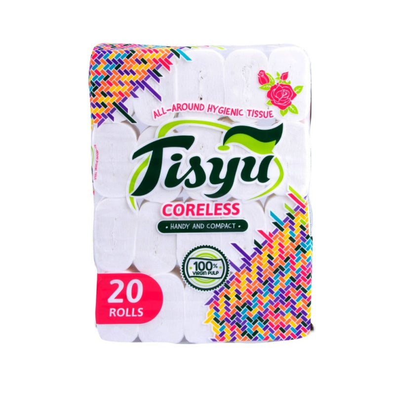 Tisyu Bathroom Tissue Coreless 20 Rolls