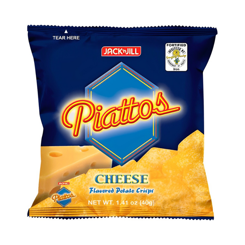 Jack 'n Jill Piattos Potato Crisps Cheese 40g