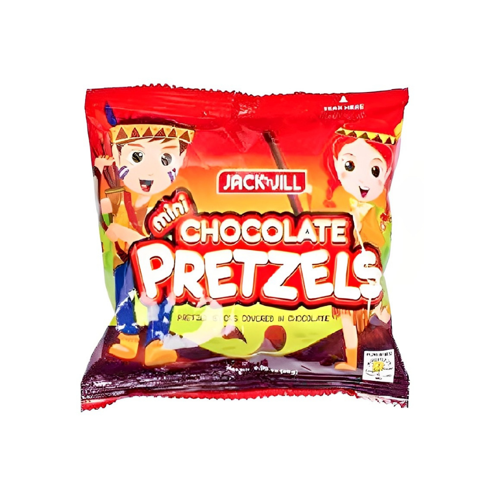 Jack 'n Jill Mini Pretzels Chocolate 28g