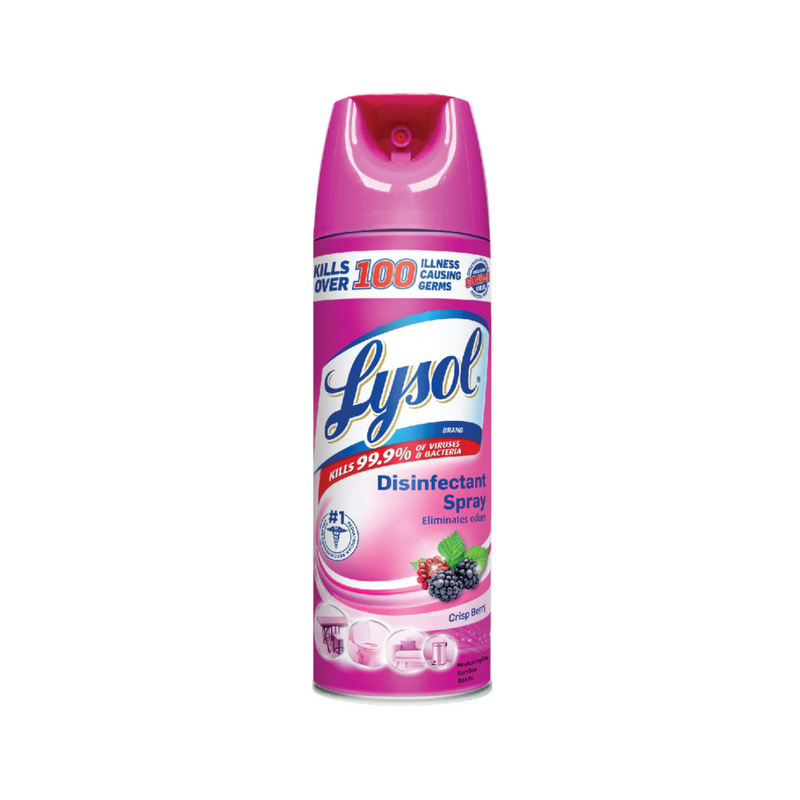 Lysol Liquid Disinfectant Spray Crisp Berry Scent 340g