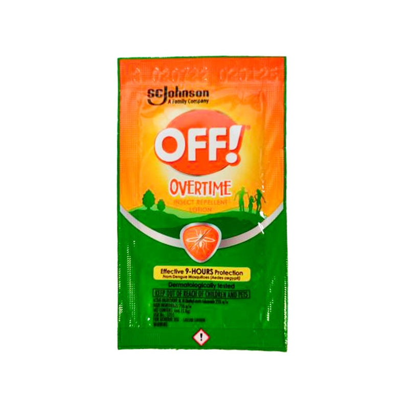 Off Overtime Insect Repellent Lotion 6ml