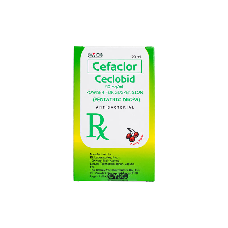 Ceclobid Cefaclor 50mg/ml Powder For Suspension 20ml