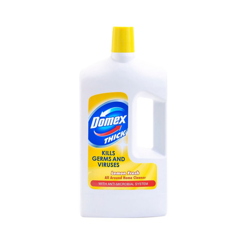 a bottle of multi purpose cleaner lemon scent 1 liter