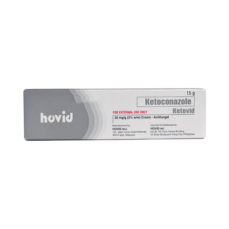 Ketovid Ketoconazole 20mg/g Cream 15g