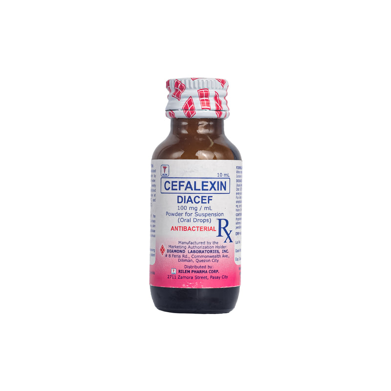 Cefalexin Diacef 100mg/ml Drops 10ml