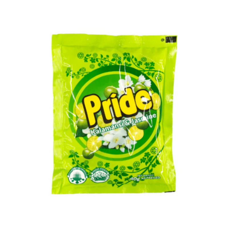 Pride Color Powder Pride Detergent Powder Kalamansi 40g