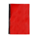 Refillable Clearbook Thin Red Long
