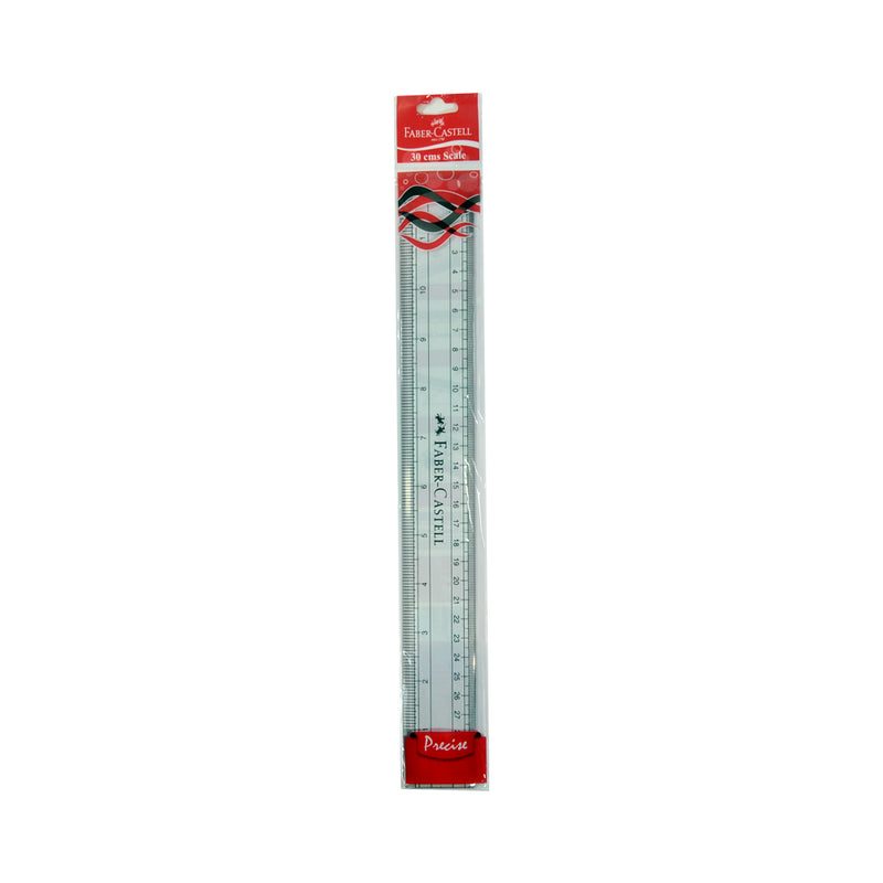 Faber Castell Clear Acrylic Ruler 12in