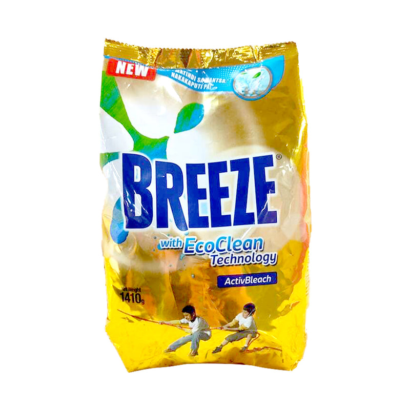 Breeze Detergent Powder Activbleach Pouch 1.41kg