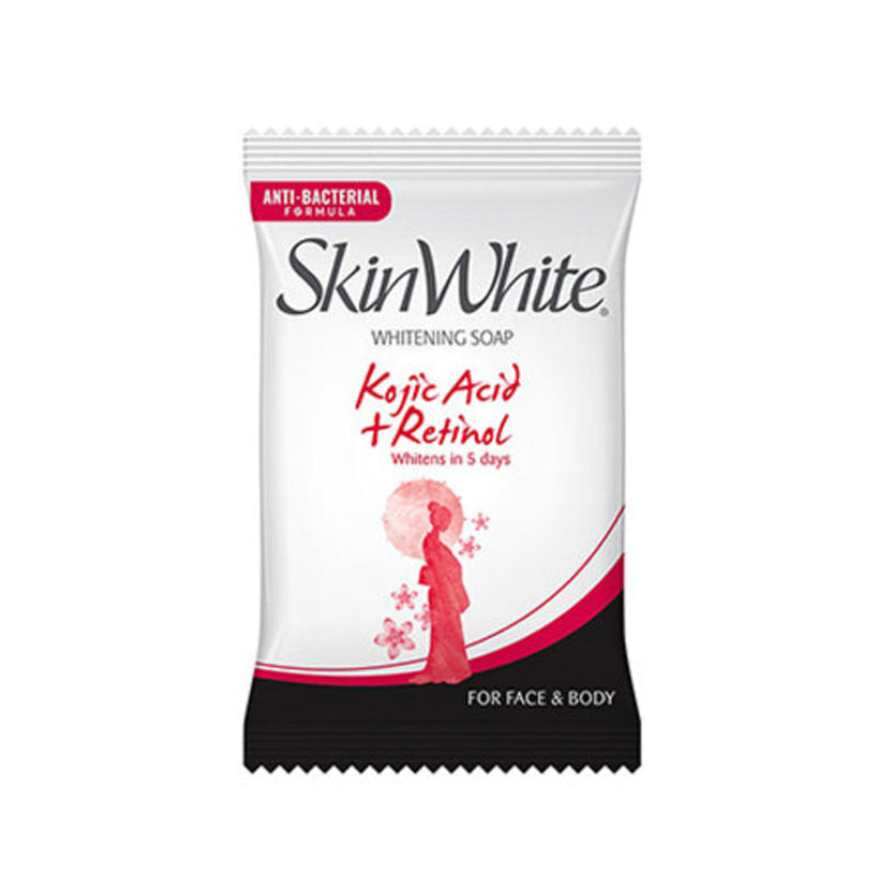 Skin White Whitening Soap Kojic Acid + Retinol 65g