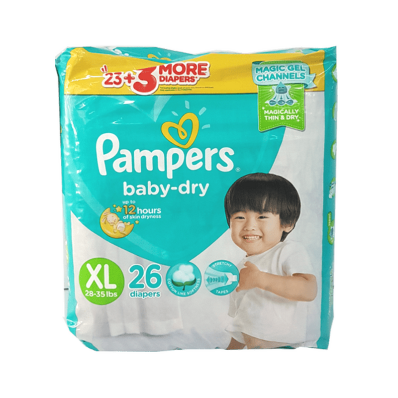 Pampers Diaper BabyDry Extra Large 26's
