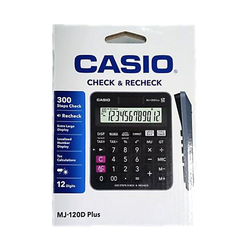Casio MJ-120D Plus Desktop Calculator