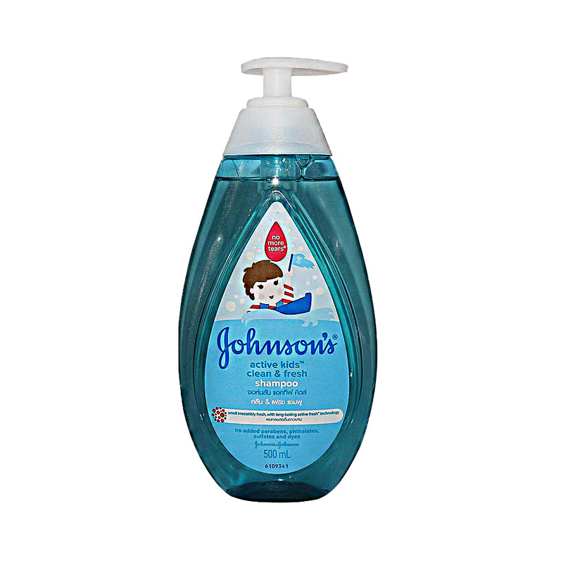 Johnson's Active Kids Shampoo Clean And Fresh 500ml