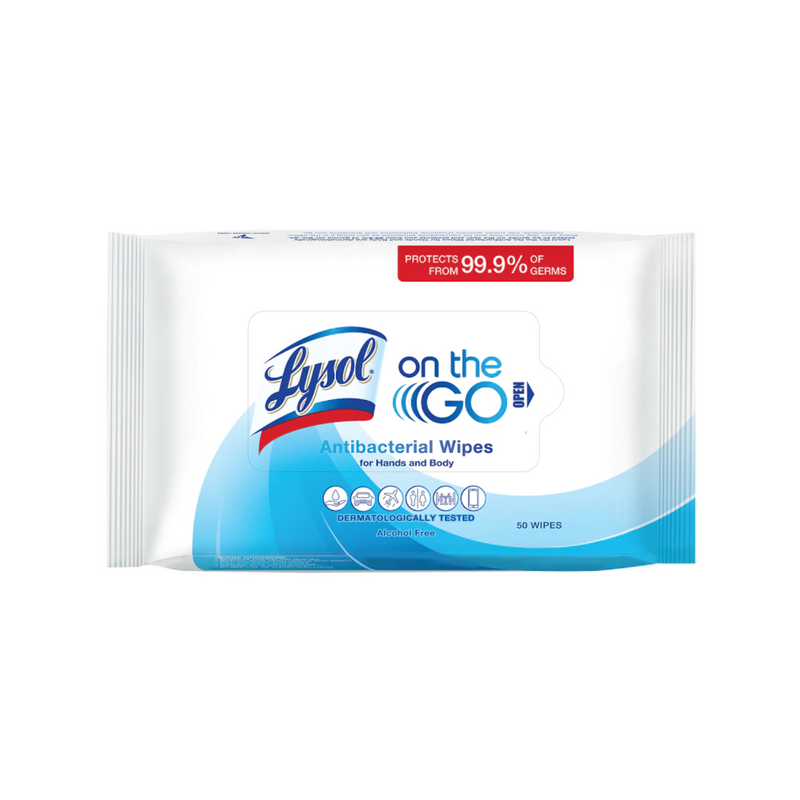 Lysol Germ Hand Antibacterial Wipes 50 Pulls