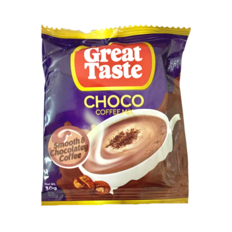 Great Taste White Coffee Mix Smooth and Chocolately 30g