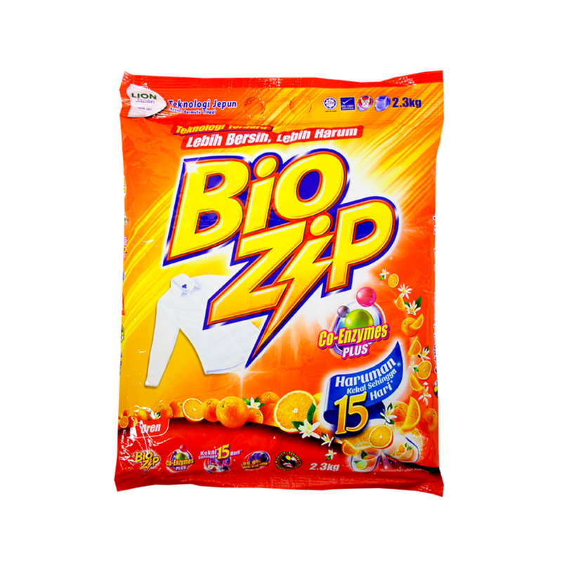 Bio Zip Detergent Powder Oren 2.3kg