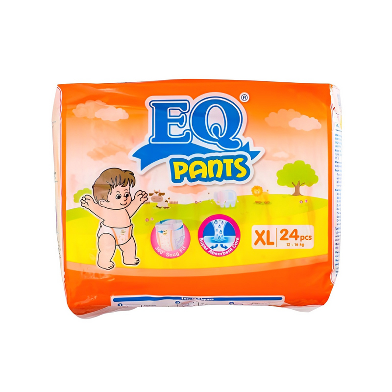 EQ Pants Diaper Big Pack XL 24's