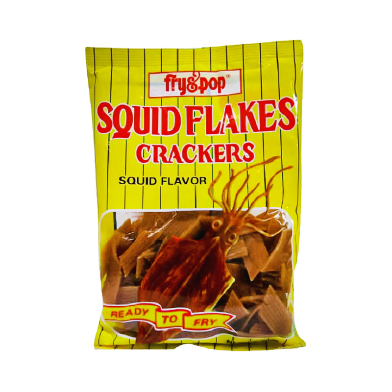 Fry And Pop Crackers Squid Flakes 400g