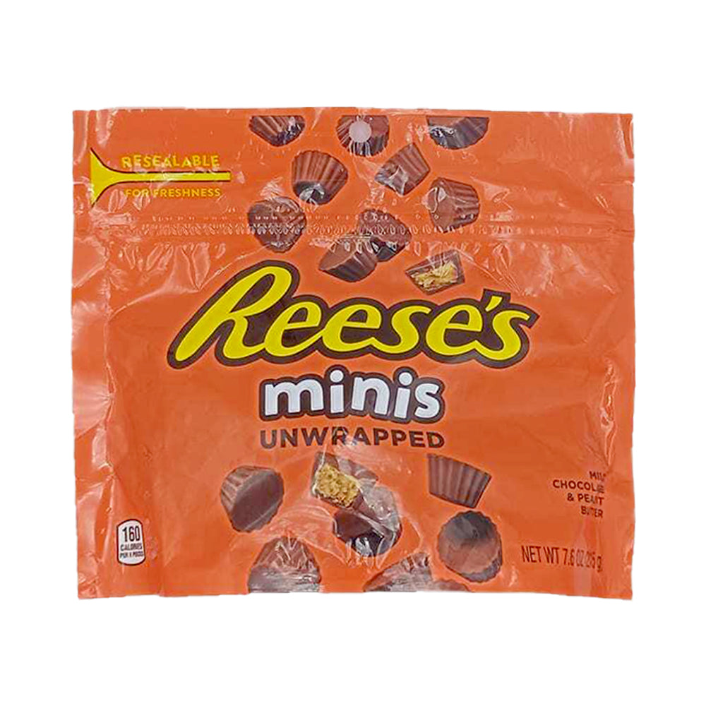 Reese's Milk Chocolate Peanut Butter Cups Minis 215g