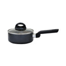 Omega Aluminum Non-Stick Sauce Pan With Glass Lid