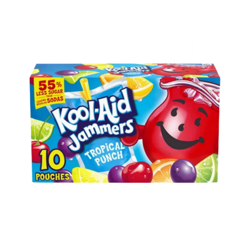 Kool Aid Jammers Tropical Punch 177ml x 10's