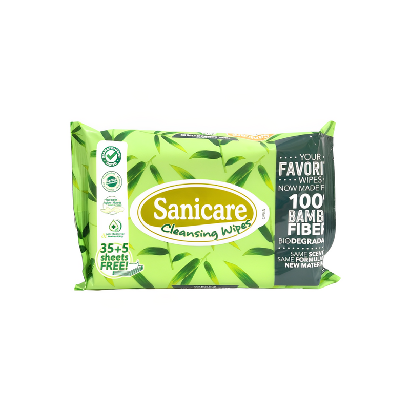 Sanicare Cleansing Wipes 40 Sheets
