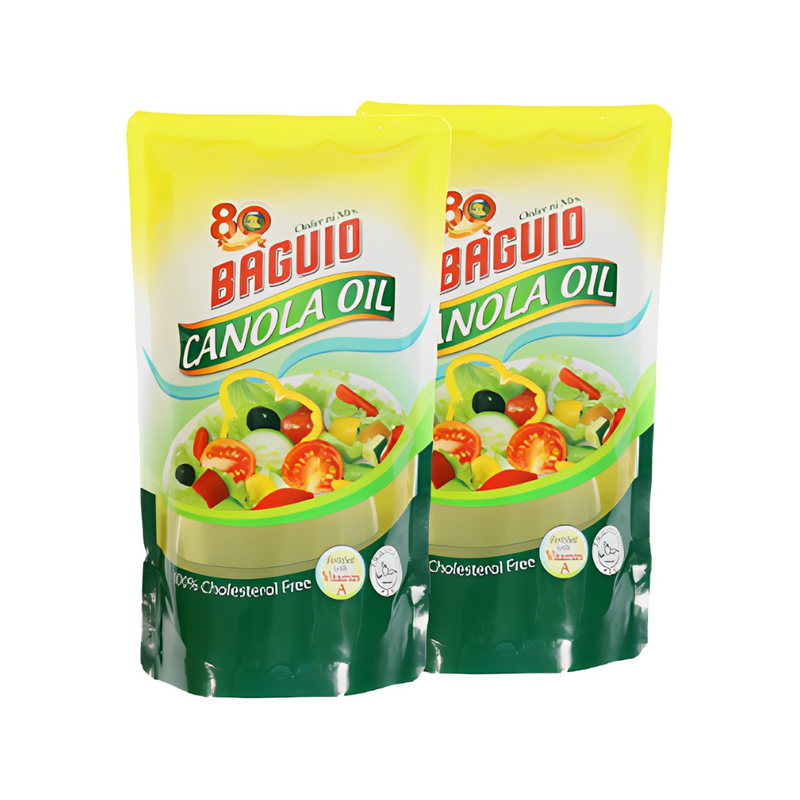 Baguio Canola Oil SUP 900ml x 2's