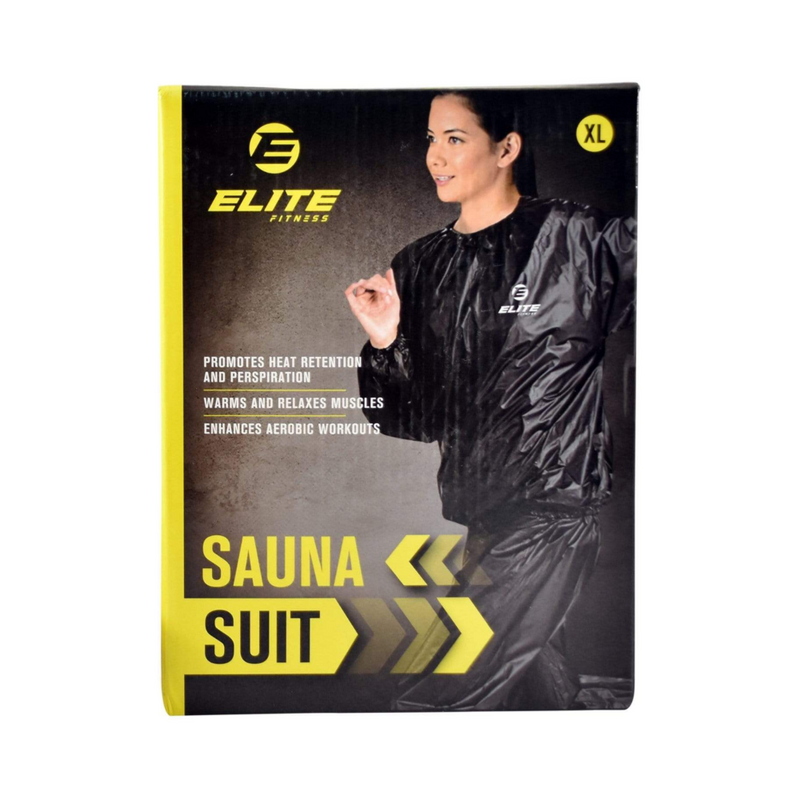 Elite ESS-BK Sauna Suit Xlarge