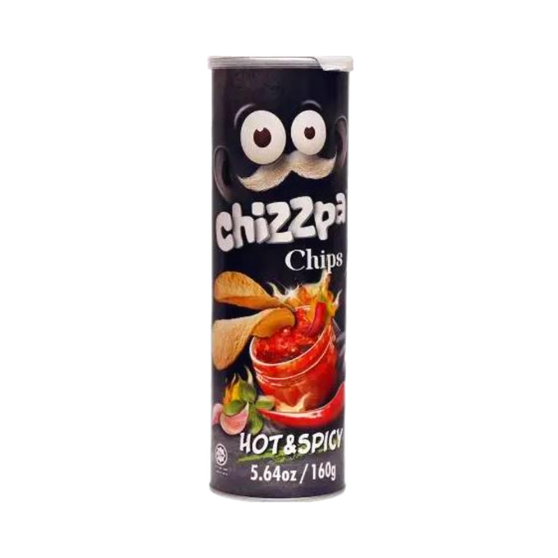 Chizzpa Potato Chips Hot And Spicy 160g