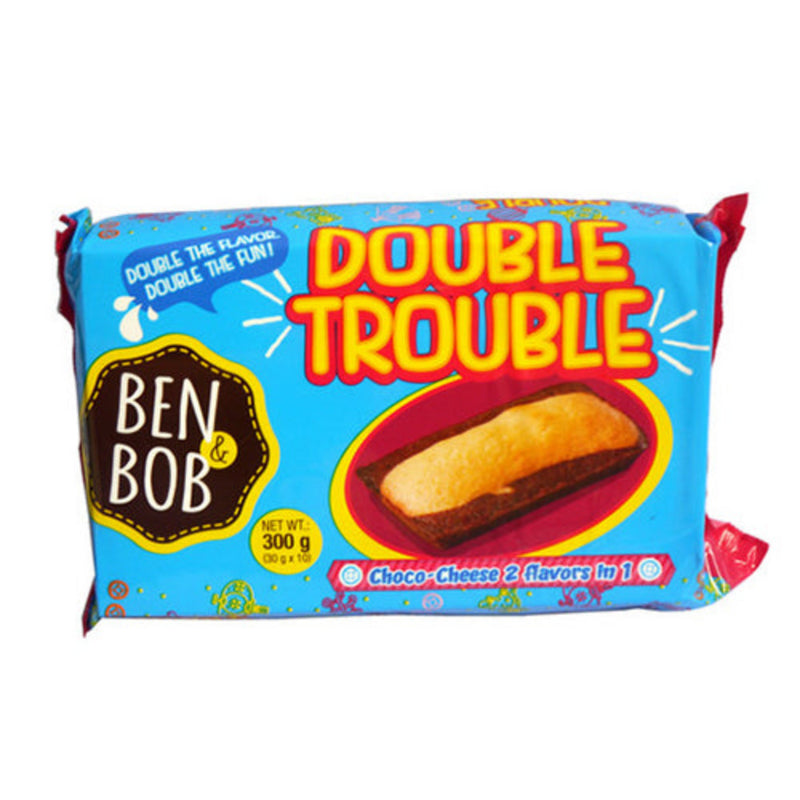 Ben & Bob Double Trouble Choco-Cheese Cake Bar 30g x 10's