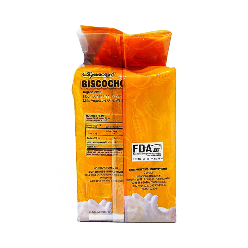 Sunshine's Special Biscocho 200g