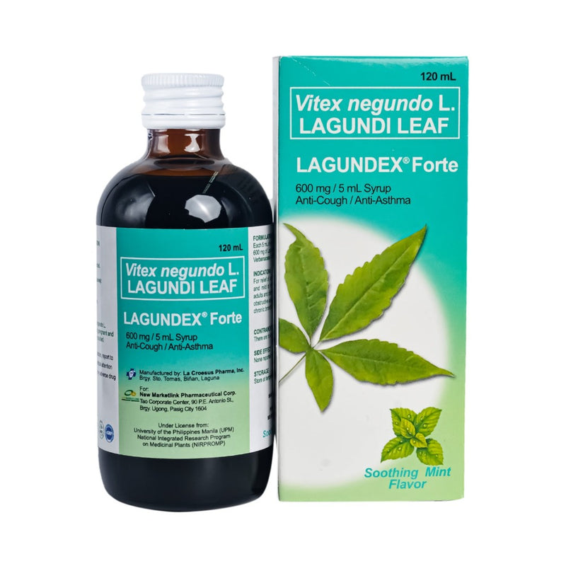 Lagundex Forte 600mg/5ml Syrup 120ml