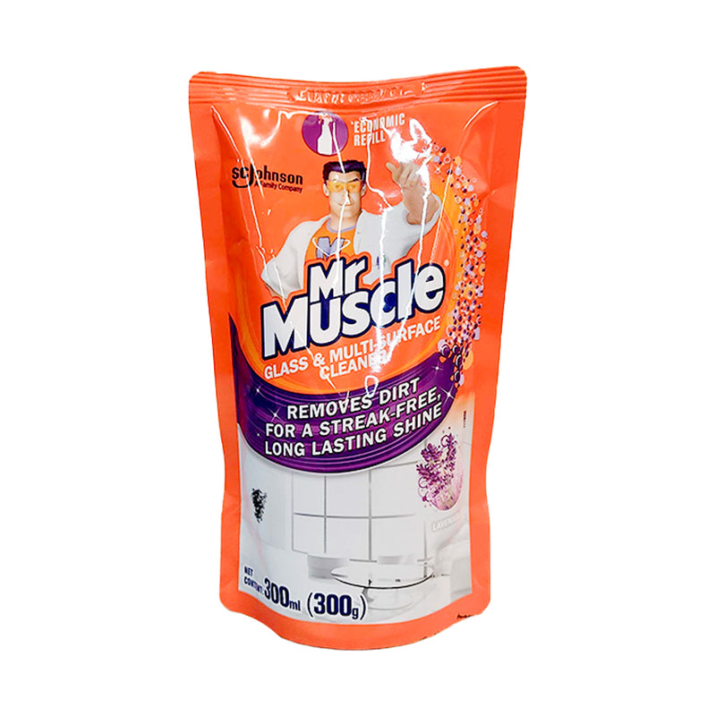 Mr. Muscle Glass And Multi Surface Cleaner Lavender Refill 300ml