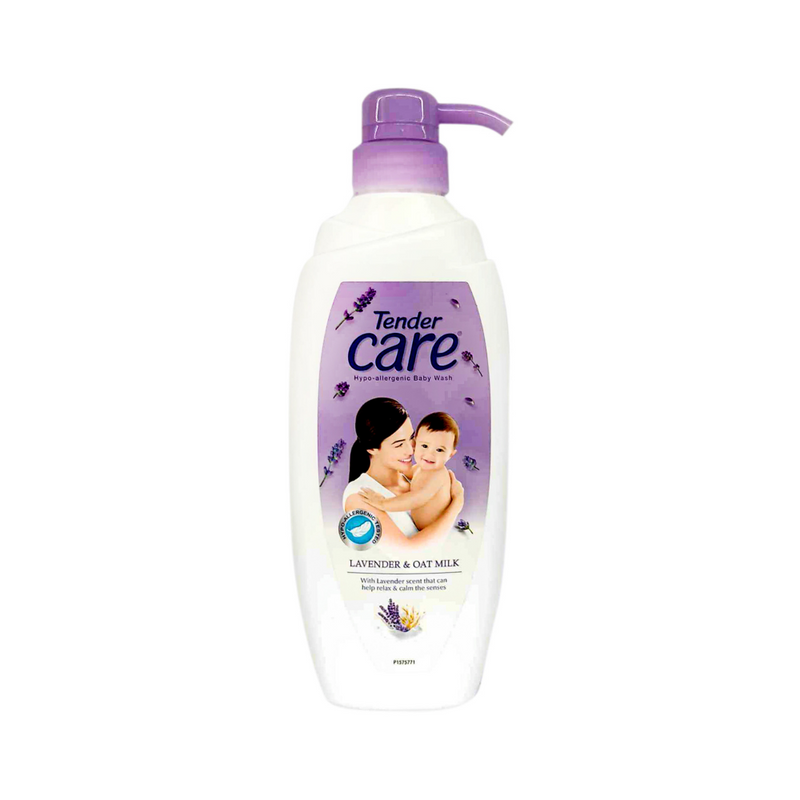 Tender Care Baby Wash Lavender And Oat Milk Pump 500ml