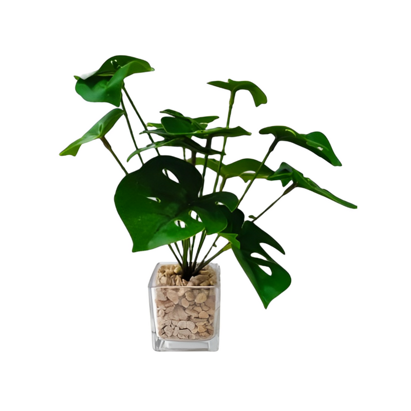 Ideal Living Artificial Plant In Pot 6 x 25cm