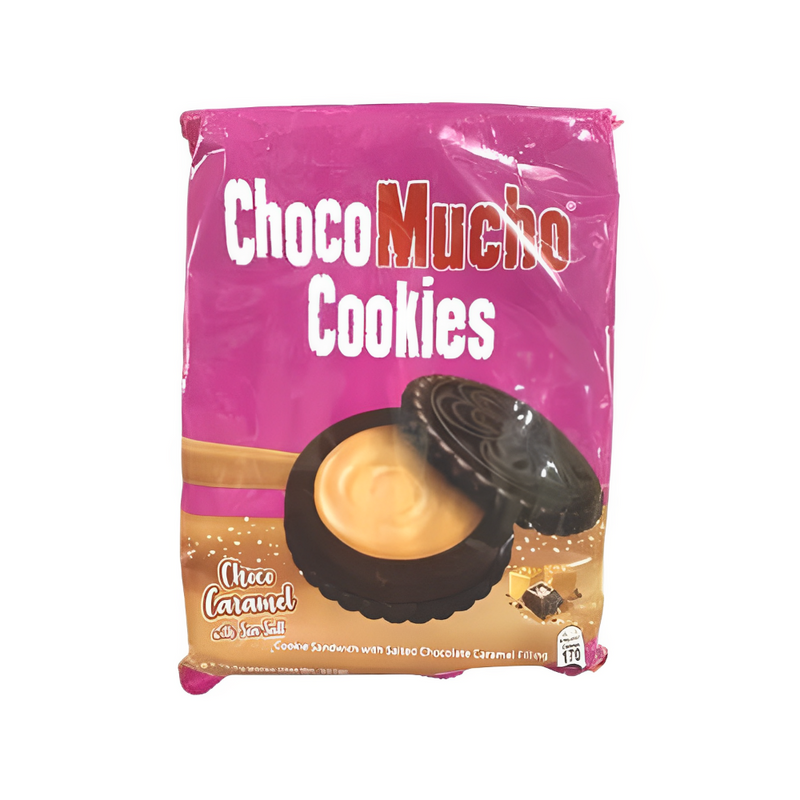 Choco Mucho Cookies Choco Caramel With Sea Salt  32.7g x 10's