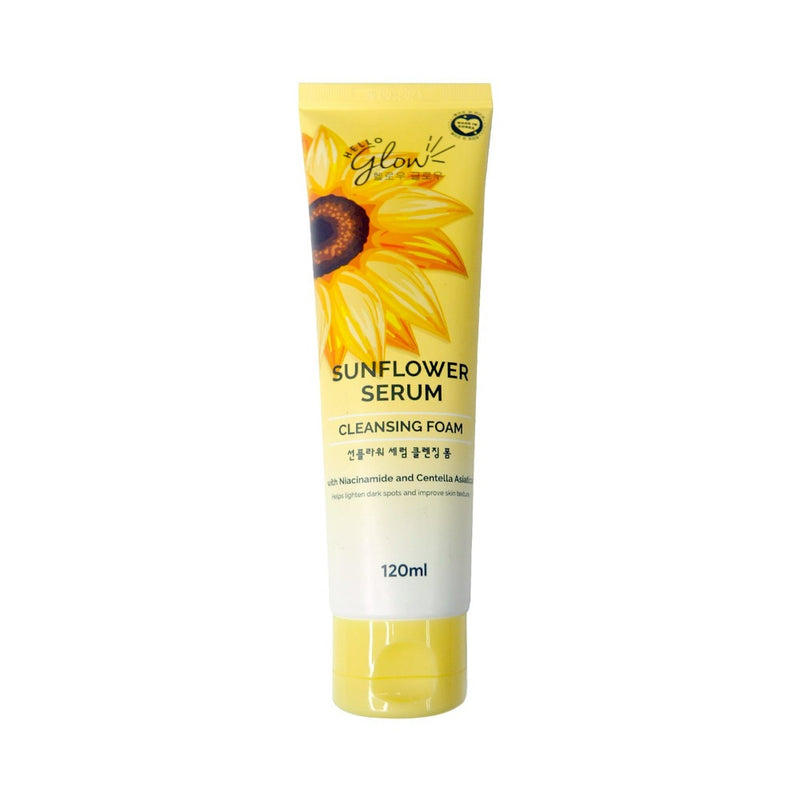 Hello Glow Sunflower Serum Cleansing Foam 120ml