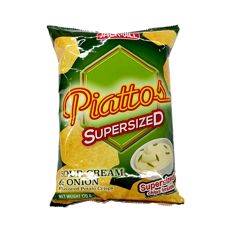 Jack 'n Jill Piattos Potato Crisps Sour Cream And Onion 170g