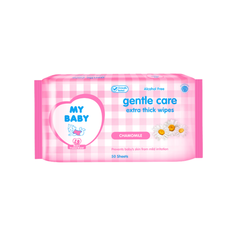 My Baby Wipes Gentle Care 50's
