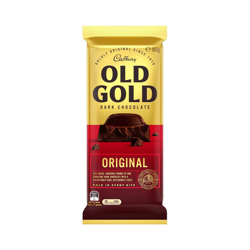 Cadbury Old Gold Dark Chocolate 180g