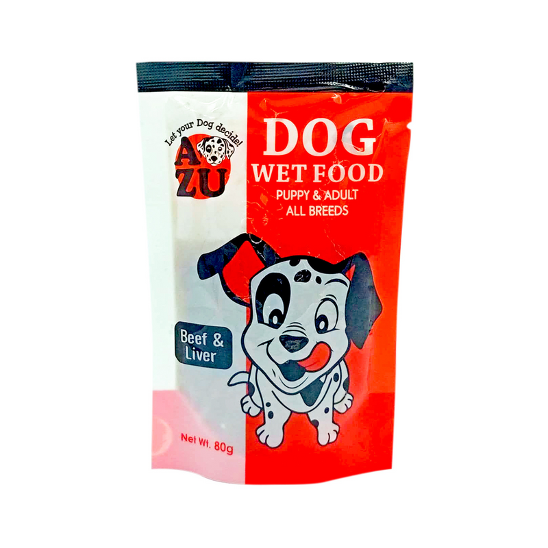 Azu Wet Food Beef And Liver 80g